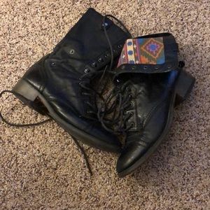 Steve Madden Combat Boots